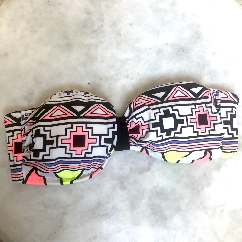 Victoria’s Secret PINK | Multi-color bandeau swim